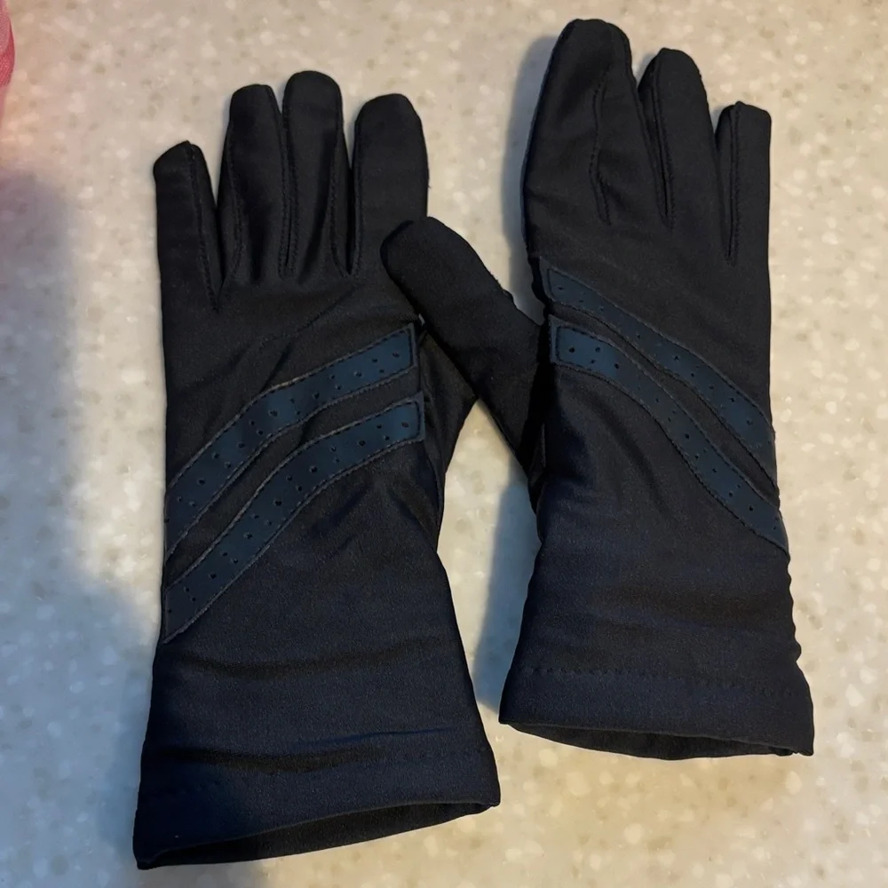 Hanes Dark Gloves with Navy Stripes do not purchase!